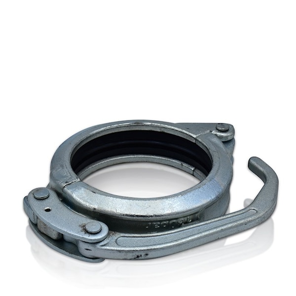 Concrete Pump Supply 5'' Heavy Duty Coupling, Forged, Non-Adjustable, w/Gasket C50SDA - main